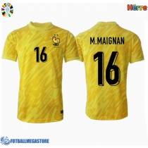 Fotballdrakt Herre Frankrike Mike Maignan #16 Keeper Hjemmedrakt EM 2024 Kortermet